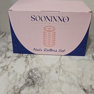 Velcro roller set with bag